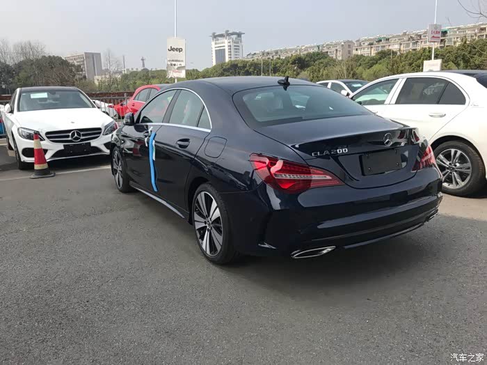 【图】cla200时尚,钙石蓝_奔驰cla论坛_汽车之家论坛