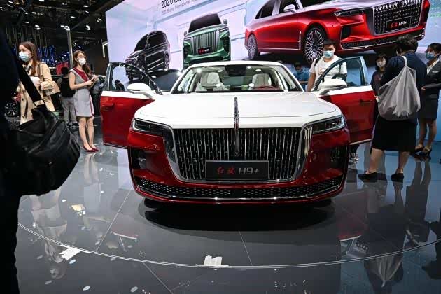 红旗h9全球首发 采用22行政式座椅布局