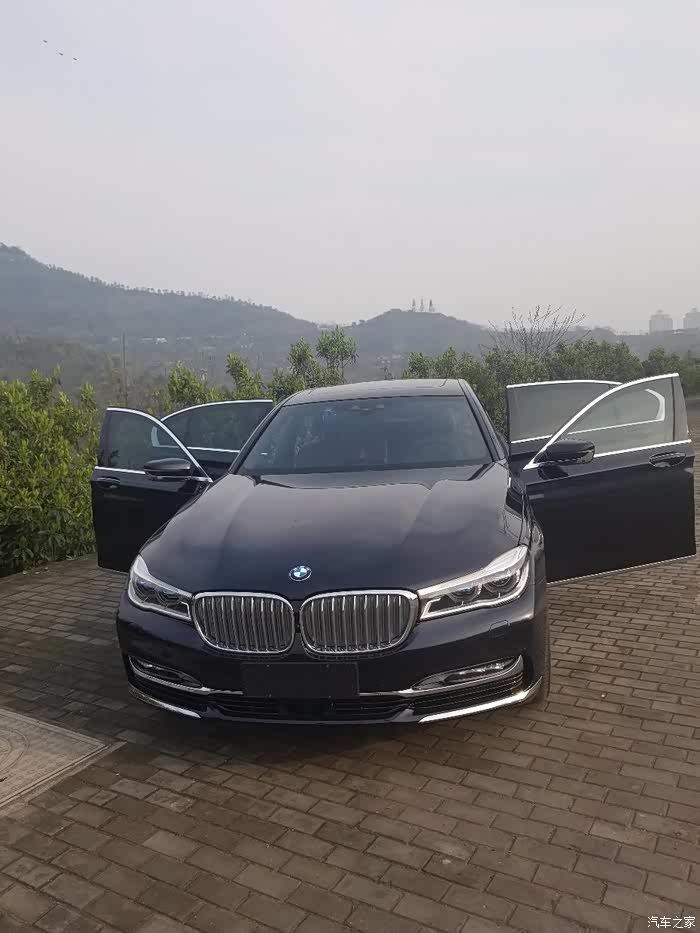 【图】2018款740卓越尊享版蓝晶黑提车了_宝马7系论坛_汽车之家论坛