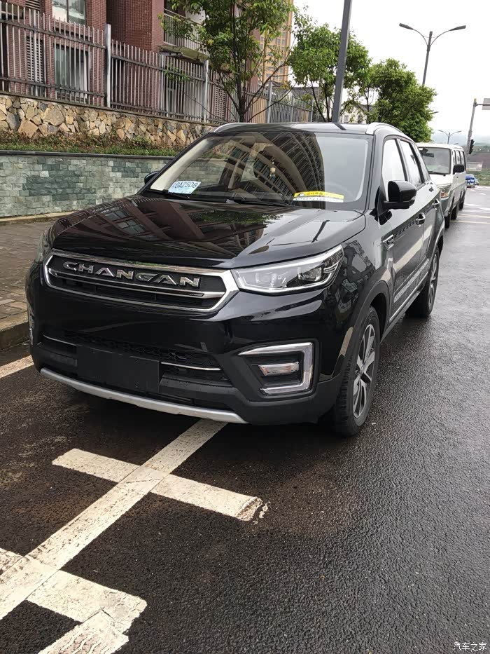 【图】黑色55还是很霸气的_长安cs55论坛_汽车之家论坛