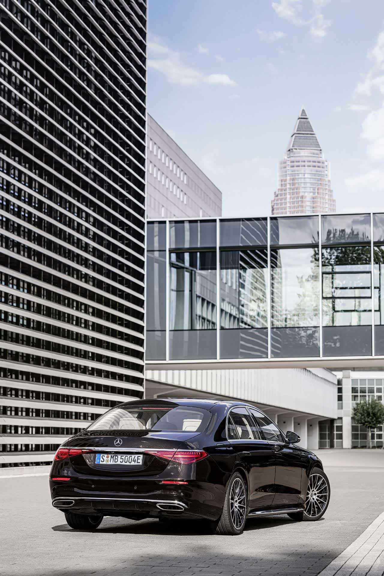 2021梅赛德斯奔驰s580看着很帅