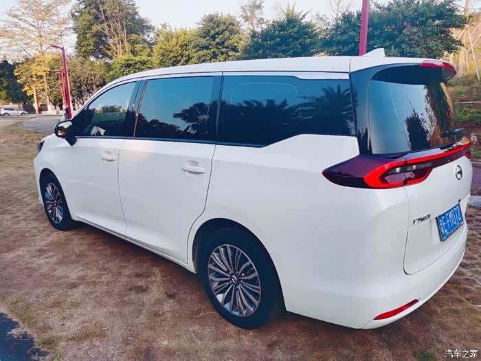 传祺gm6实拍图走一波