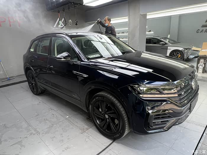 0皓夜蓝,出个原车20寸_途锐论坛_汽车之家论坛