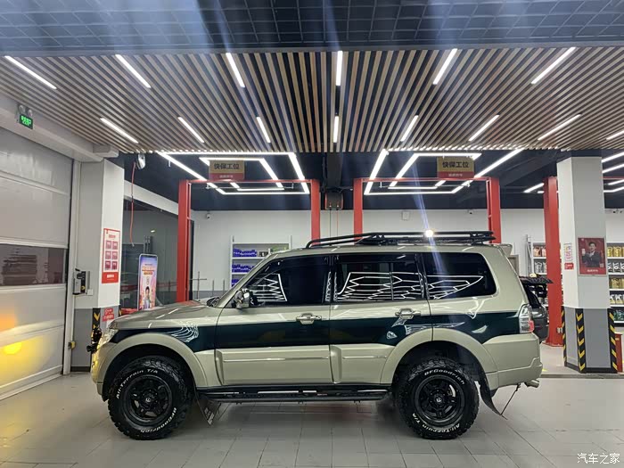 帕杰罗一一一轮毂改装