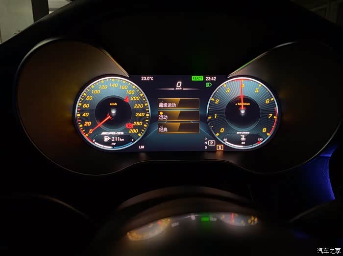 【图】amg全液晶屏仪表_奔驰c级论坛_汽车之家论坛