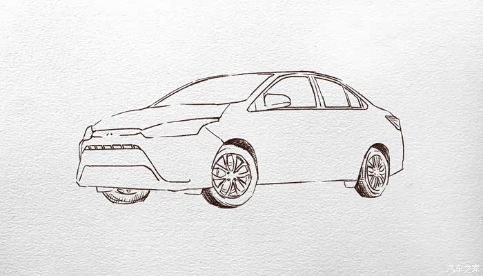 疫情在家新玩法手绘爱车广汽丰田致享