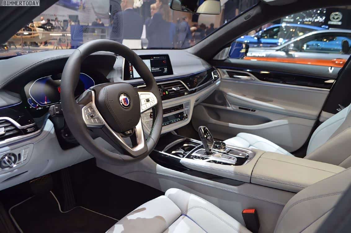 阿尔宾娜b7的内饰细节精致至极