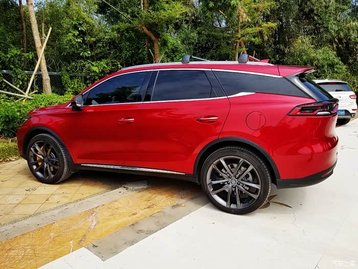 2018款赤帝红比亚迪唐dm转让