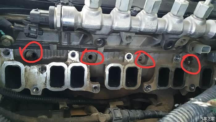 更换驭胜预热塞