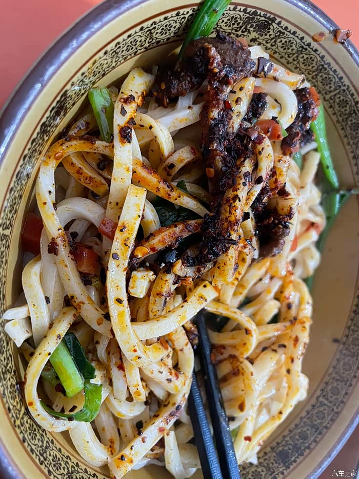 陕西面食美的很