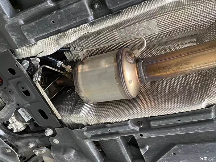 奔驰a35 mach5前管作业取消gpf颗粒捕捉器 释放声浪