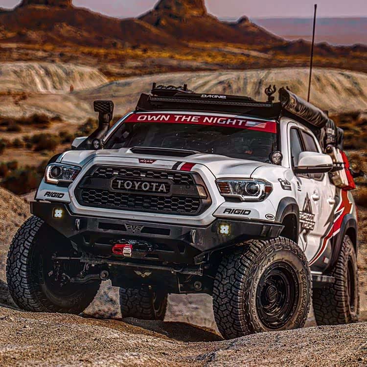 丰田tacoma皮卡改装帅到没朋友