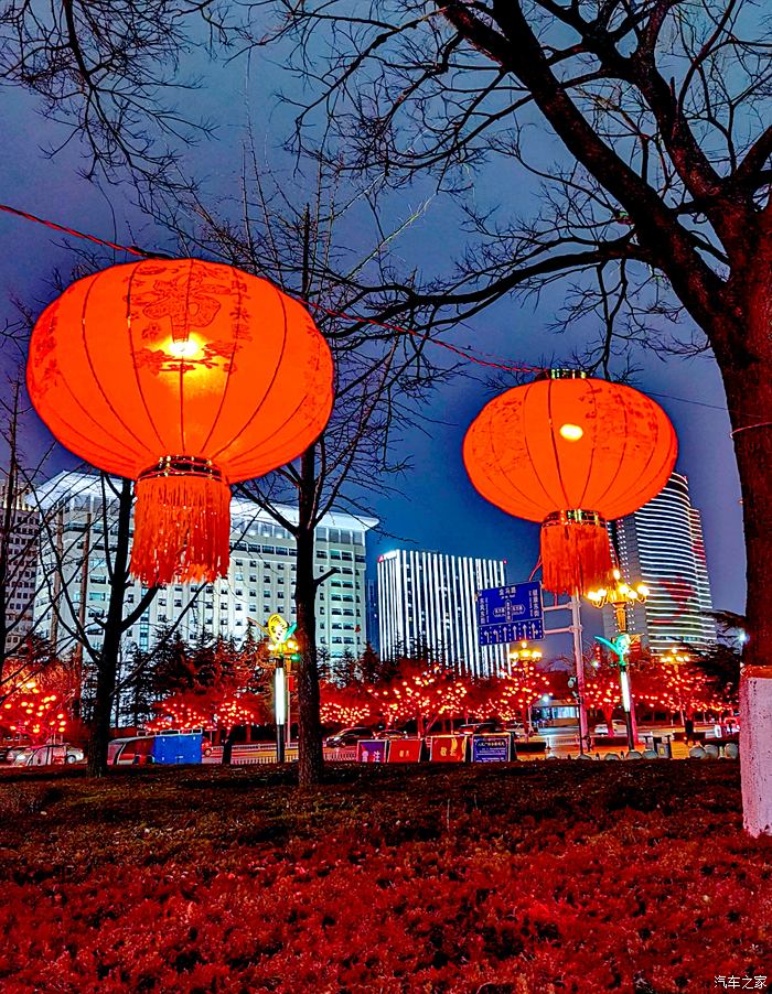 元宵节看街景