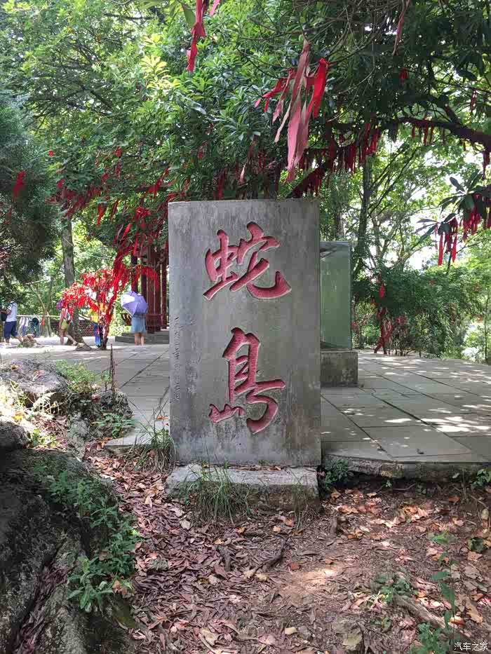 给两个"土匪"在蛇岛上留个印记