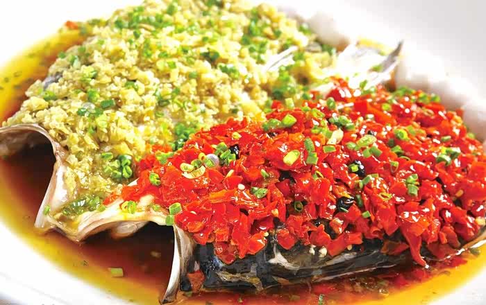 双色鱼头真好吃