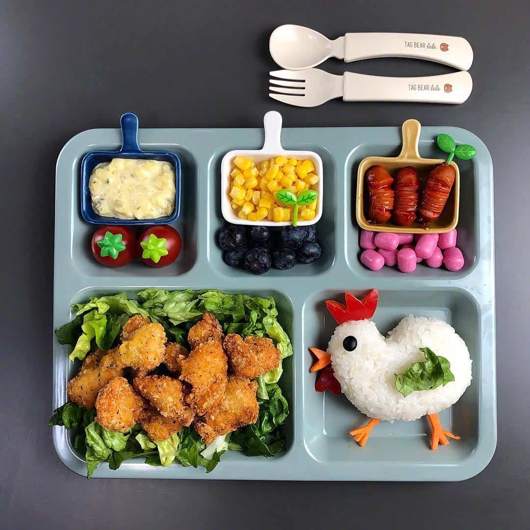 超可爱的儿童餐 ,太有爱了.
