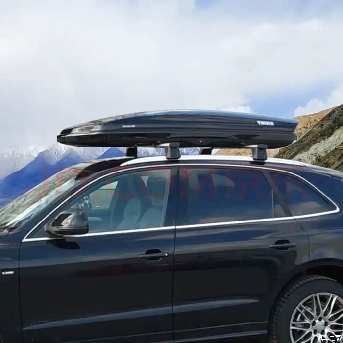 【图】转让:macan 车顶行李架,thule行李箱_macan论坛_汽车之家论坛