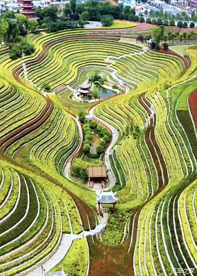 圖 貴州畢節大方縣花海梯田