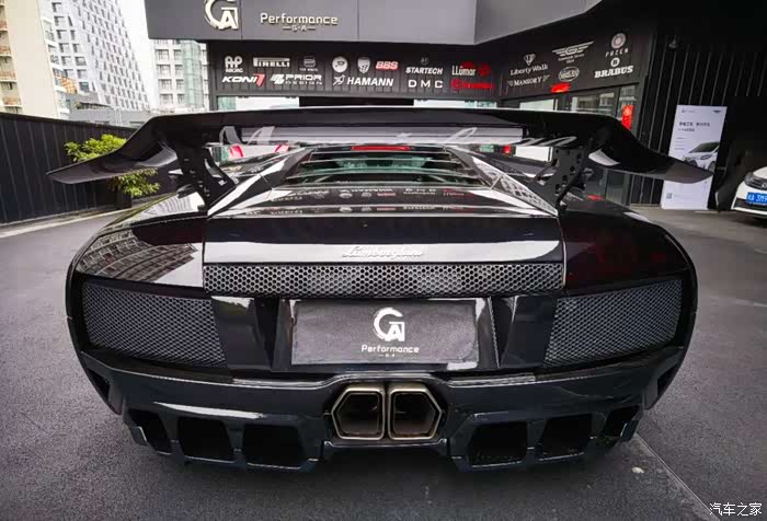 【图】lbwk x 兰博基尼murcielago , 1 of 1的 宽体黑蝙蝠_装饰改装