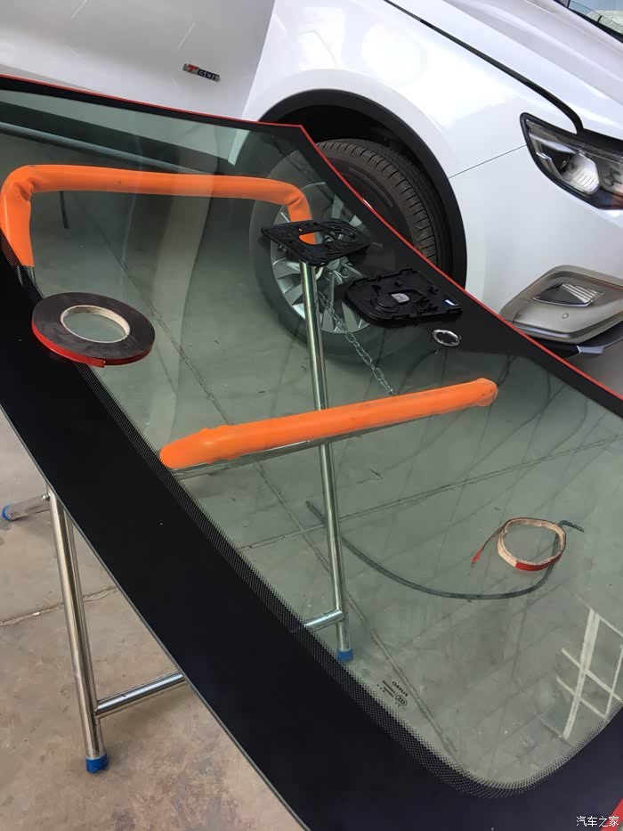 【图】提车15天更换前档玻璃_博越论坛_汽车之家论坛