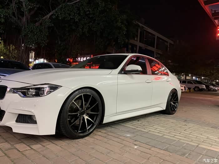 昨晚装车的案例宝马f30日本raysg25