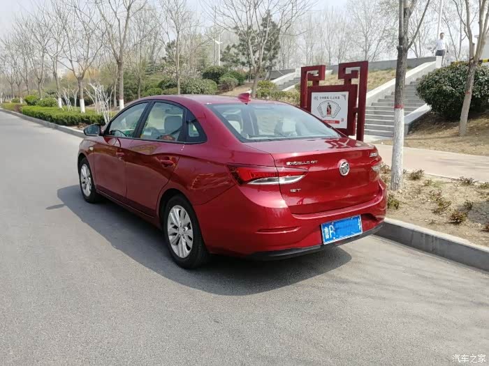 【提车】英朗中国红还是很漂亮的～～附车辆美图