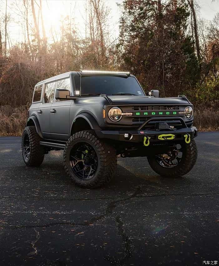 福特烈马改装案例黑荧光绿真有范儿