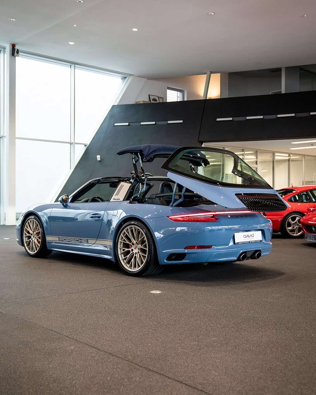 保时捷911targa4s最美保时捷没有意见吧