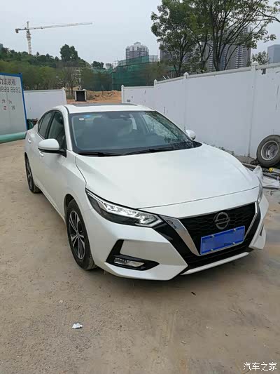 14代轩逸珠光白,提车作业