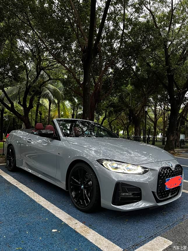 【图】灵动的4系敞篷 布鲁克林灰_宝马4系论坛_汽车之家论坛