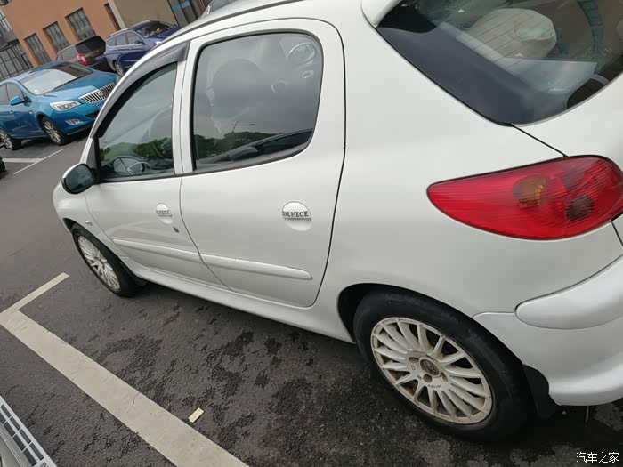 【图】上海出白色206里程12万 _标致206论坛_汽车之家论坛