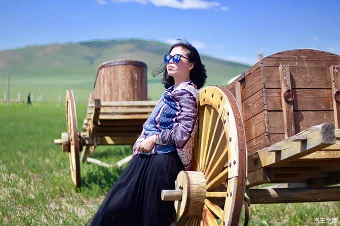 三个长腿妹子呼伦贝尔自驾游,就是为了领略大草原的风情