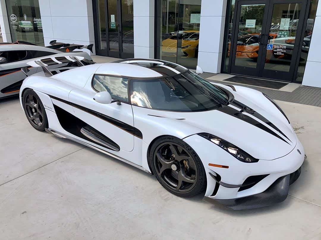 白色的柯尼塞克动力依然是那么强劲._科尼赛克论坛_手机汽车之家