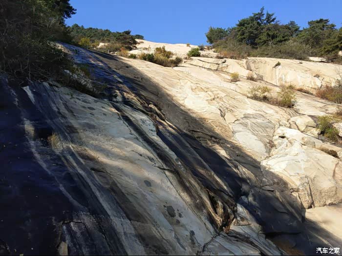 好汉坡,一整块大石