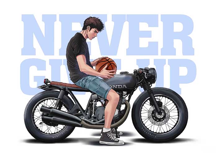 与车对画第31期吾爱罗手绘三井寿那个男人他来了