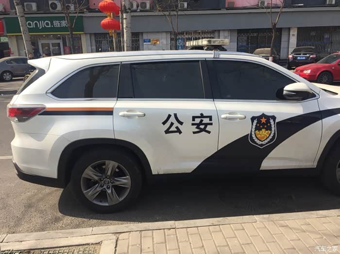 汉兰达警车谁见过