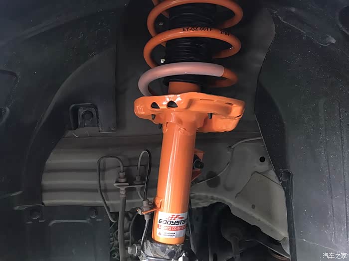 星瑞升级eddy运动避震套装降低车身无抖动问题