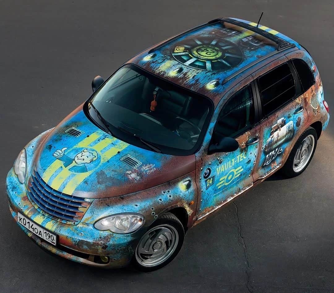 末日风格涂装的漫步者看起来很有怀旧感