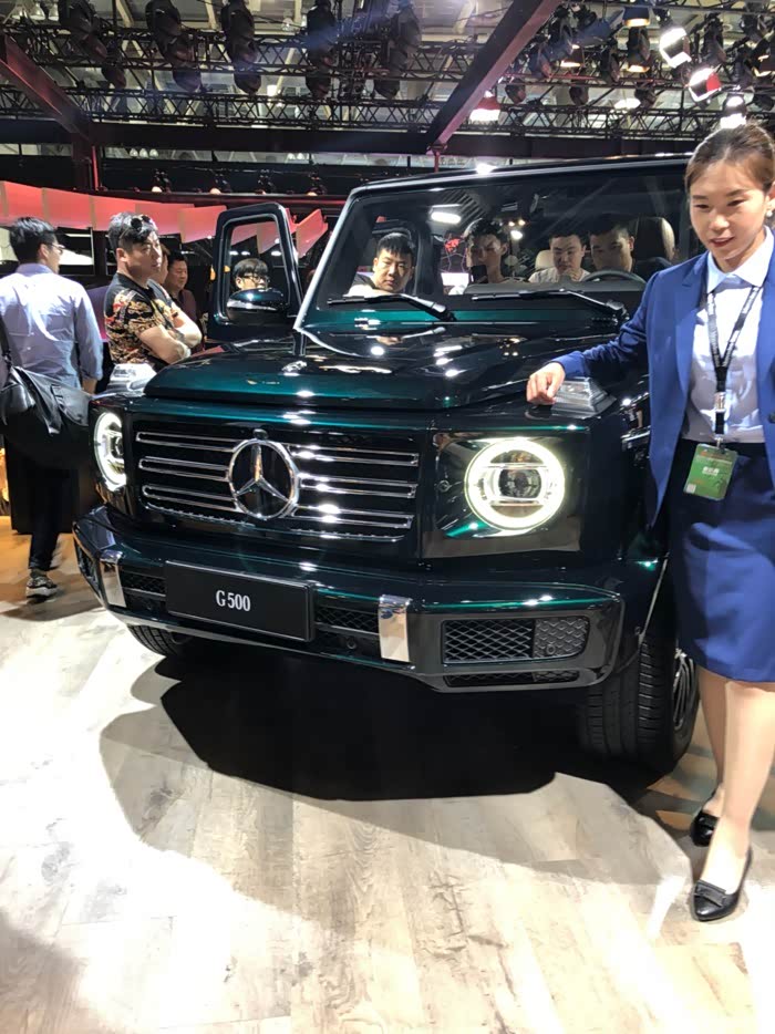 北京车展奔驰g
