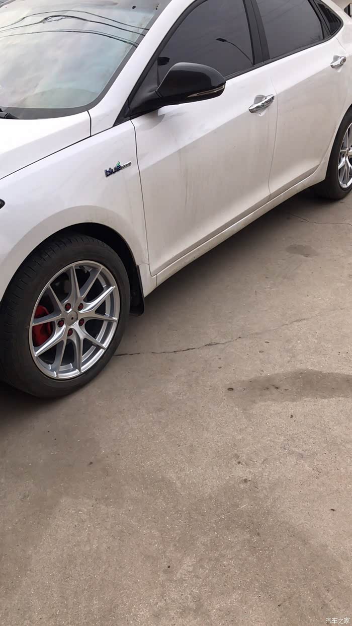 名图轮毂改装求鉴赏