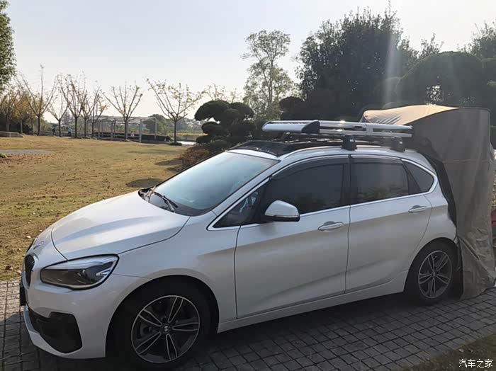 【图】有给这个车安装行李架的么?_宝马2系旅行车论坛_汽车之家论坛