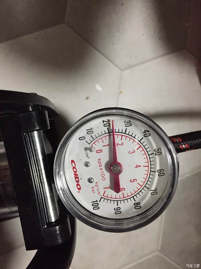 汽车气压表问题