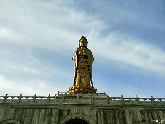 大连cs75车友俱乐部708携75浏览佛教圣地横山寺