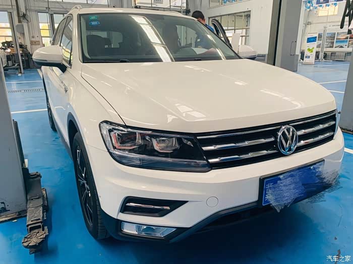 330智动豪华国六途观l提车作业