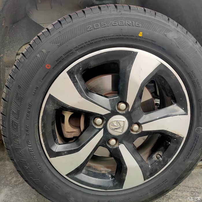 【图】三角tr978轮胎更换记_宝骏510论坛_汽车之家论坛