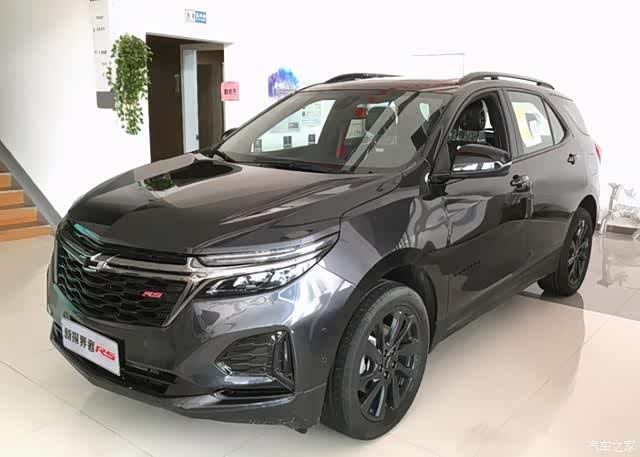 2021款雪佛兰探界者的外观上肌肉感和运动感并存