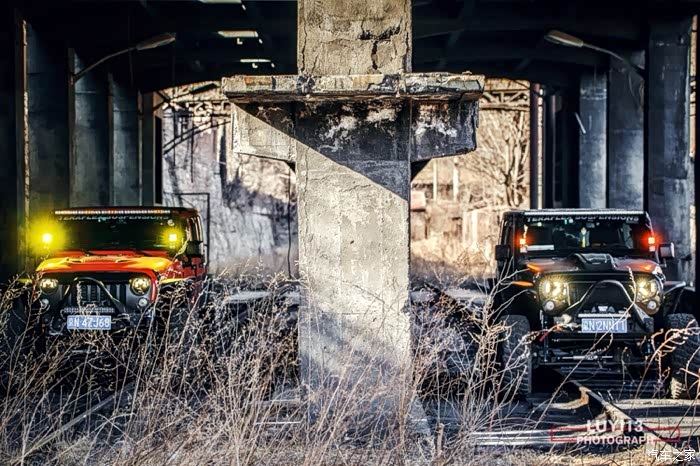 北京废弃煤矿x爆改牧马人写真