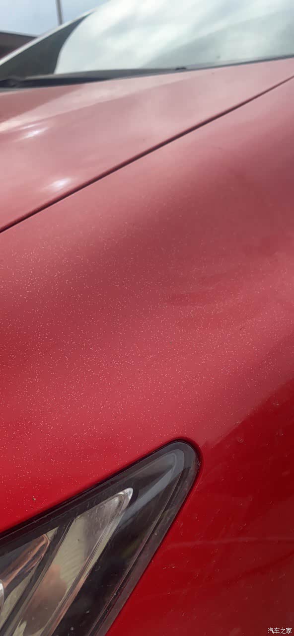 九代思域红色金属漆