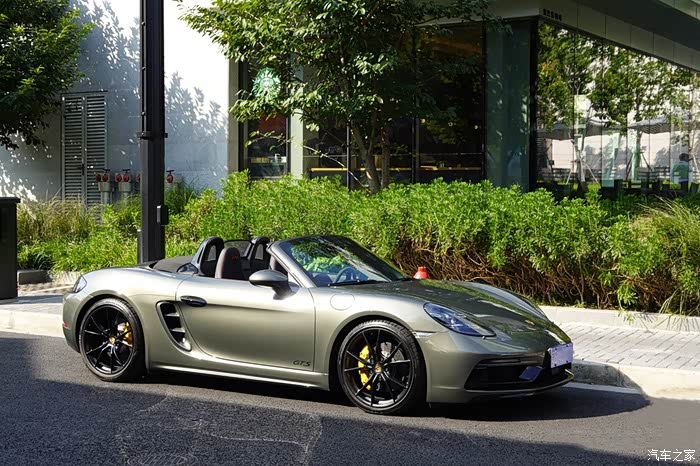 苦等8个月终于提车718boxstergts砂金石绿详细作业和感受