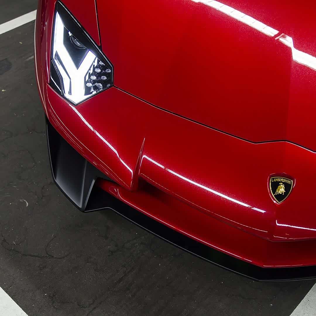 【图】红色博基尼aventador sv_兰博基尼论坛_汽车之家论坛